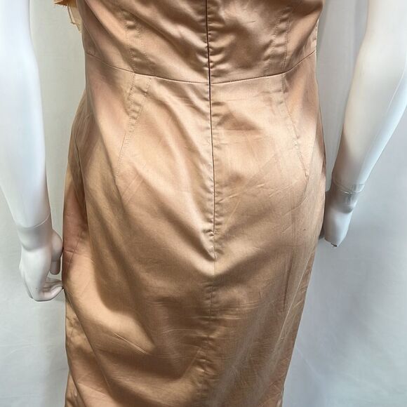 Margareth & Moi Pink Pleated with Chiffon Dress - Picture 5 of 12